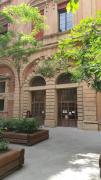 GA Choir - Italy 2023 Jun - Bologna Palazzo Accursio Courtyard Trees