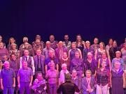 I sing what I am singers Choir On Stage closeup